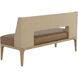 Brocco Milliken Cognac Banquette